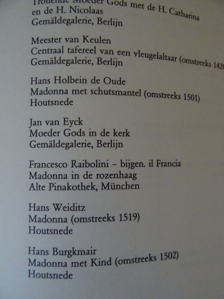 Madonna's voorstellingen van oude meesters - Afbeelding 27