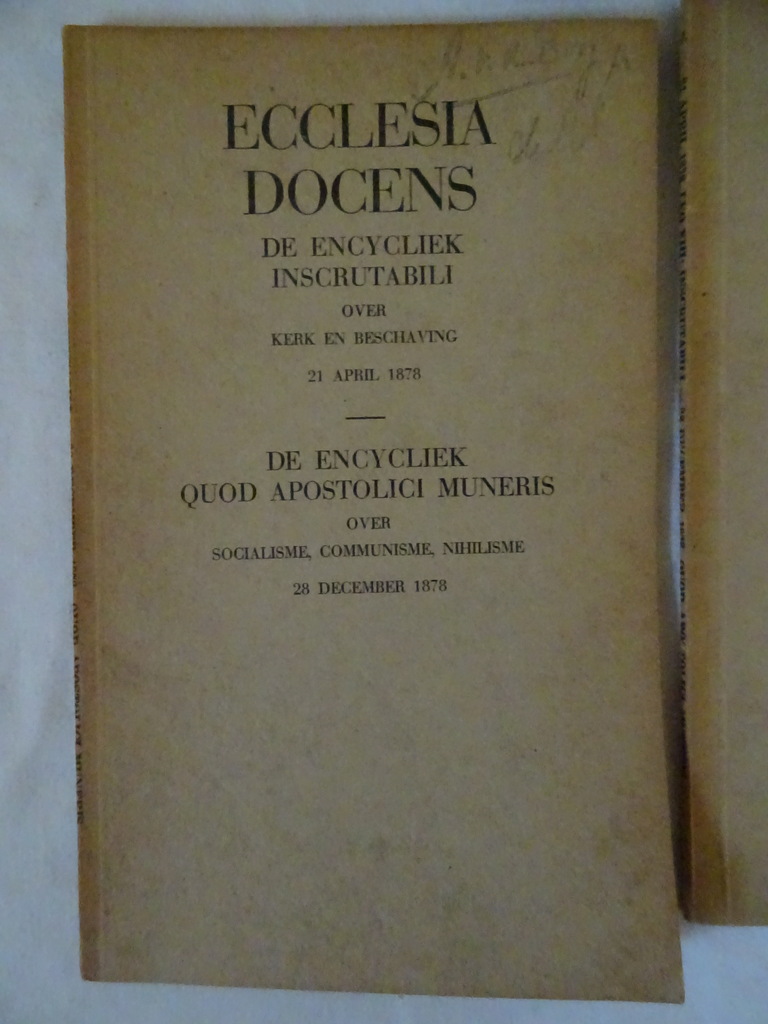 Collectie antieke encyclieken Ecclesia docens - Afbeelding 2