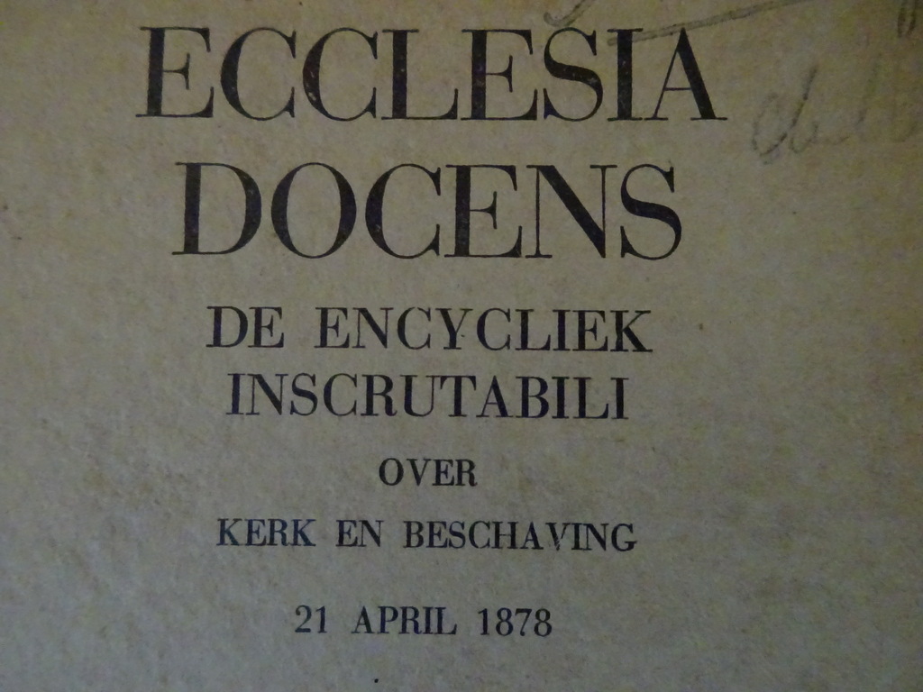 Collectie antieke encyclieken Ecclesia docens - Afbeelding 3