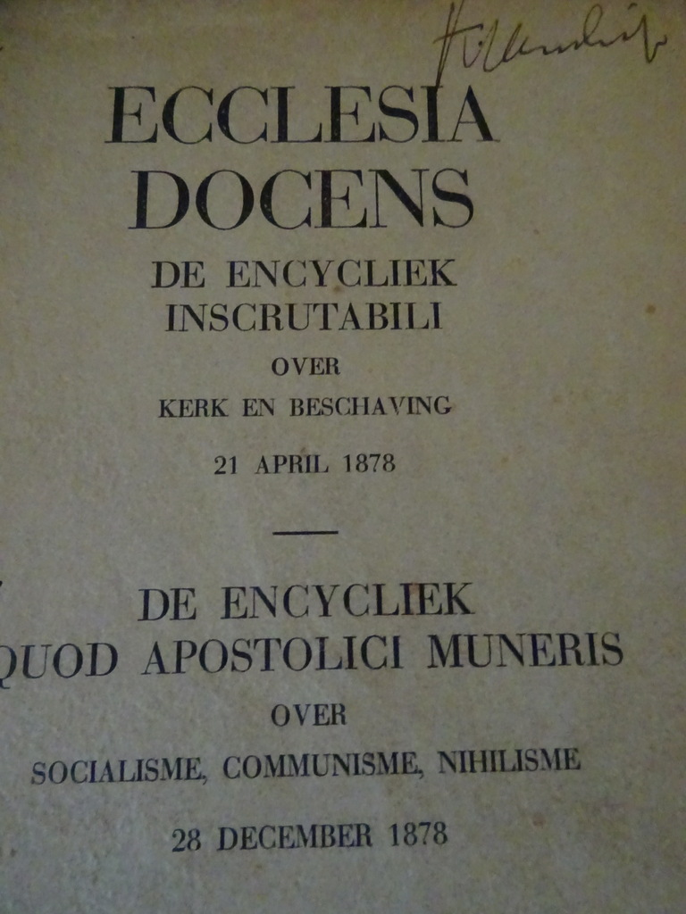Collectie antieke encyclieken Ecclesia docens - Afbeelding 6