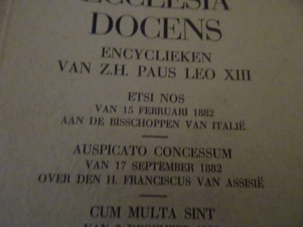Collectie antieke encyclieken Ecclesia docens - Afbeelding 8