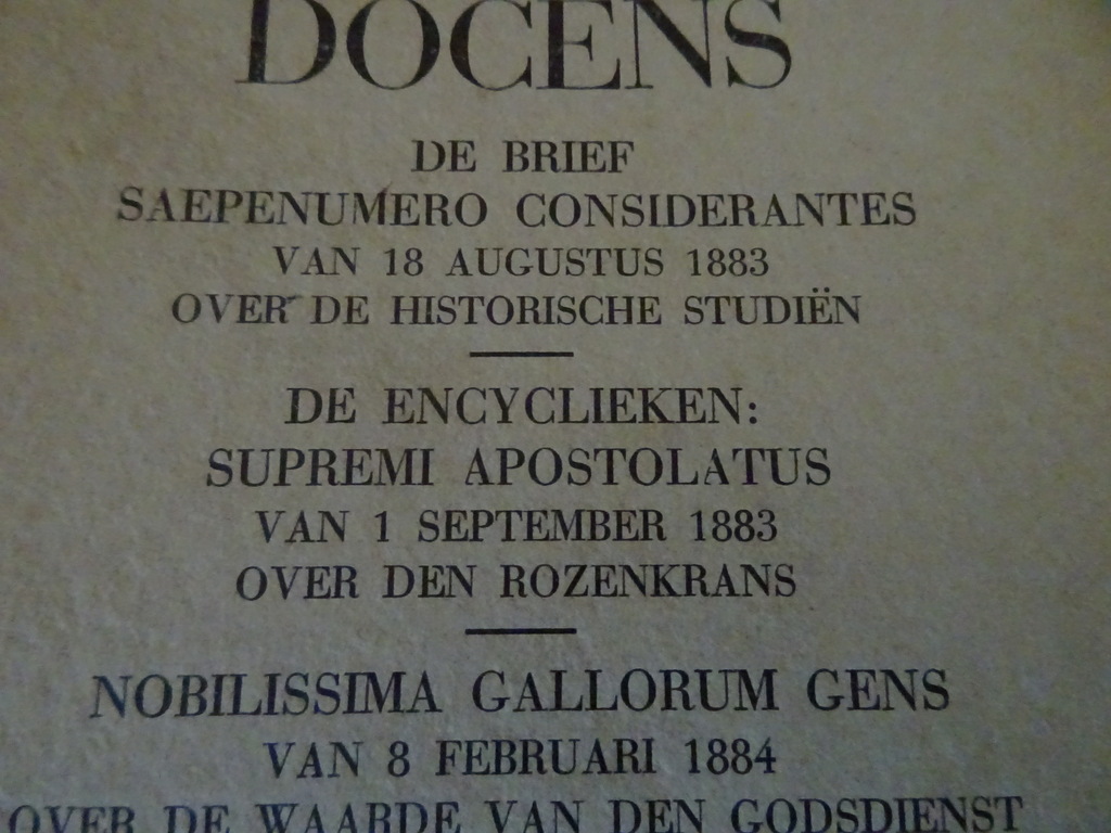 Collectie antieke encyclieken Ecclesia docens - Afbeelding 10