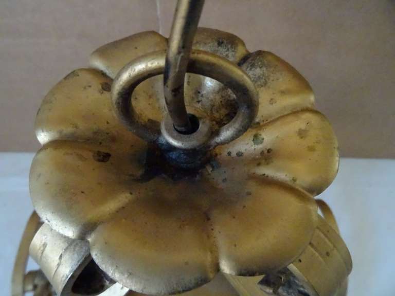 Alternative view of Antieke smeedijzeren romantische lamp