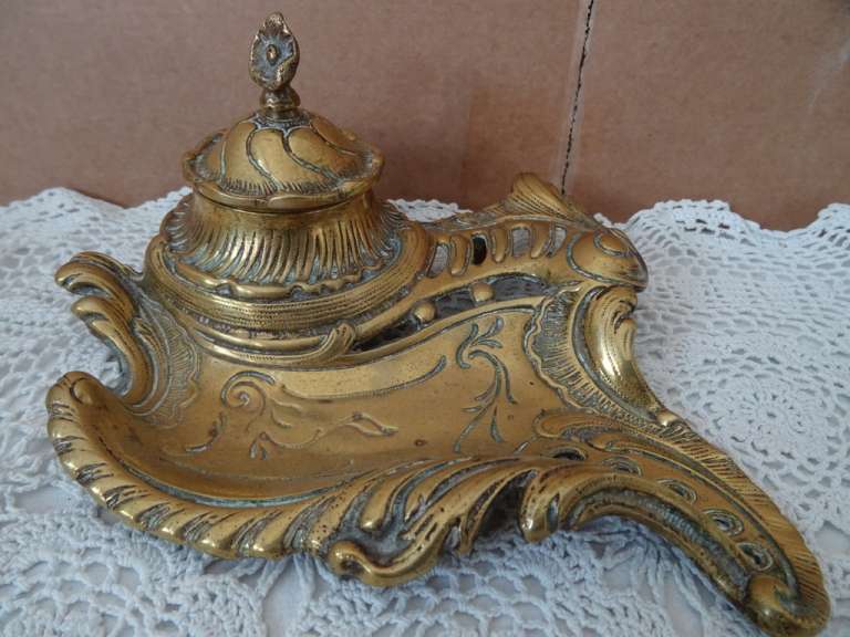 Antiek inktstel Jugendstil