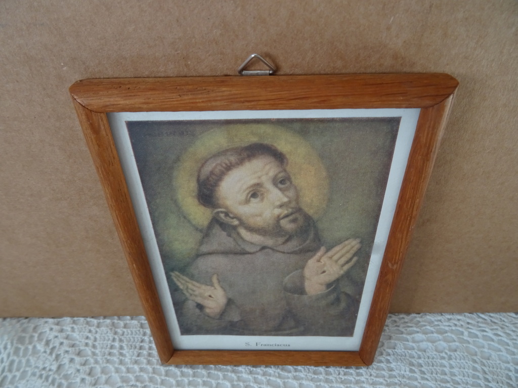Prent Heilige Franciscus - Afbeelding 2