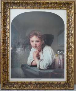 Rembrandt Meisje in het venster