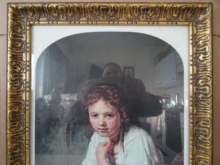 Rembrandt Meisje in het venster