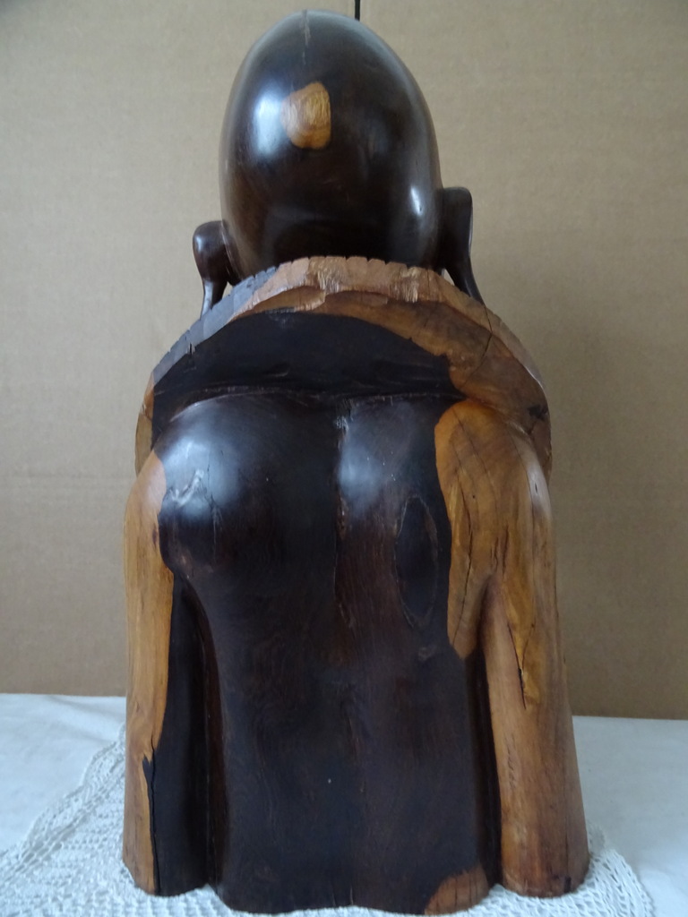 Antiek borstbeeld vrouw 49 cm