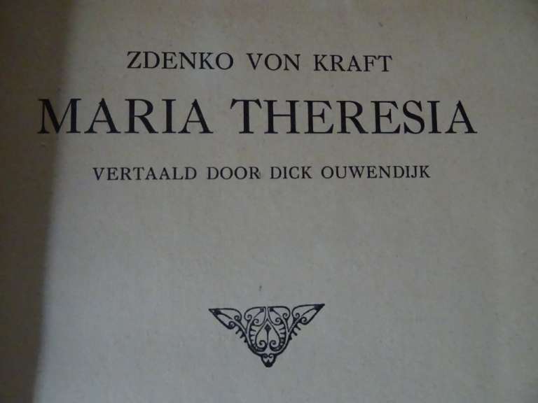 Zdenko van Kraft Maria Theresia