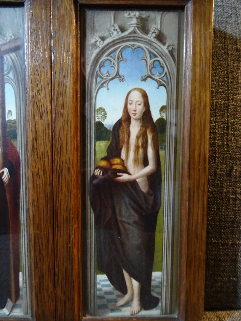 Antiek drieluik de Bewening van Christus - Afbeelding 13
