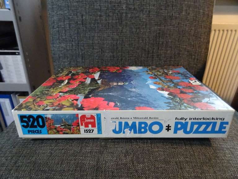 Vintage puzzel Jumbo puzzle Mittenwald