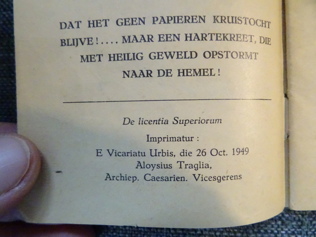 H. de Greeve Katholieke wereldkruistocht - Afbeelding 4