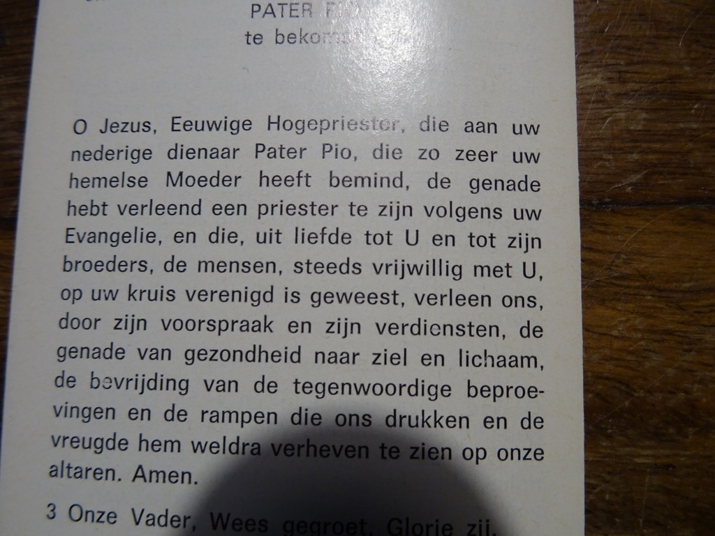 Collectie Pater Pio prentjes - Afbeelding 8