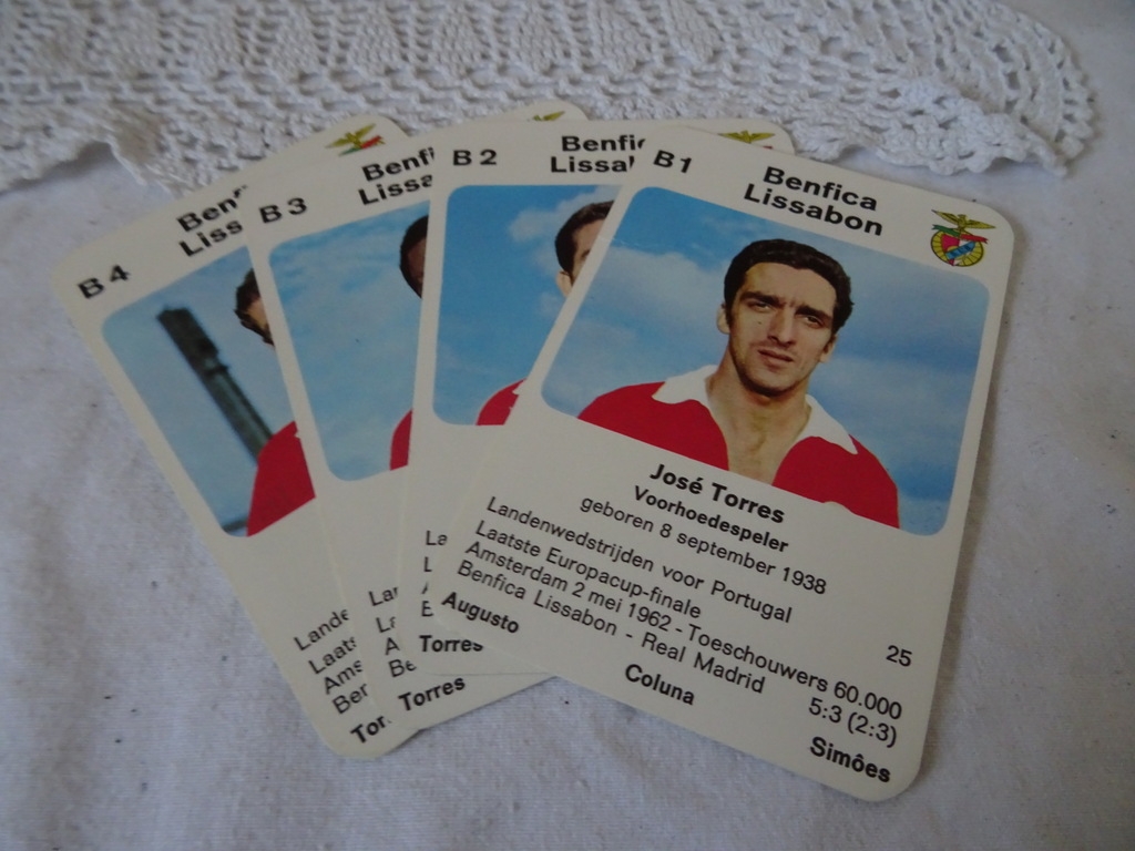 Vintage Europa-cup kwartetspel - Afbeelding 5