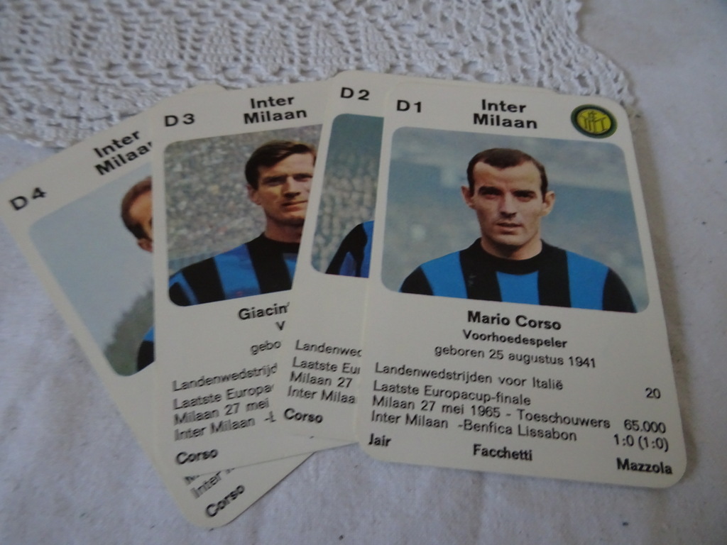 Vintage Europa-cup kwartetspel - Afbeelding 7