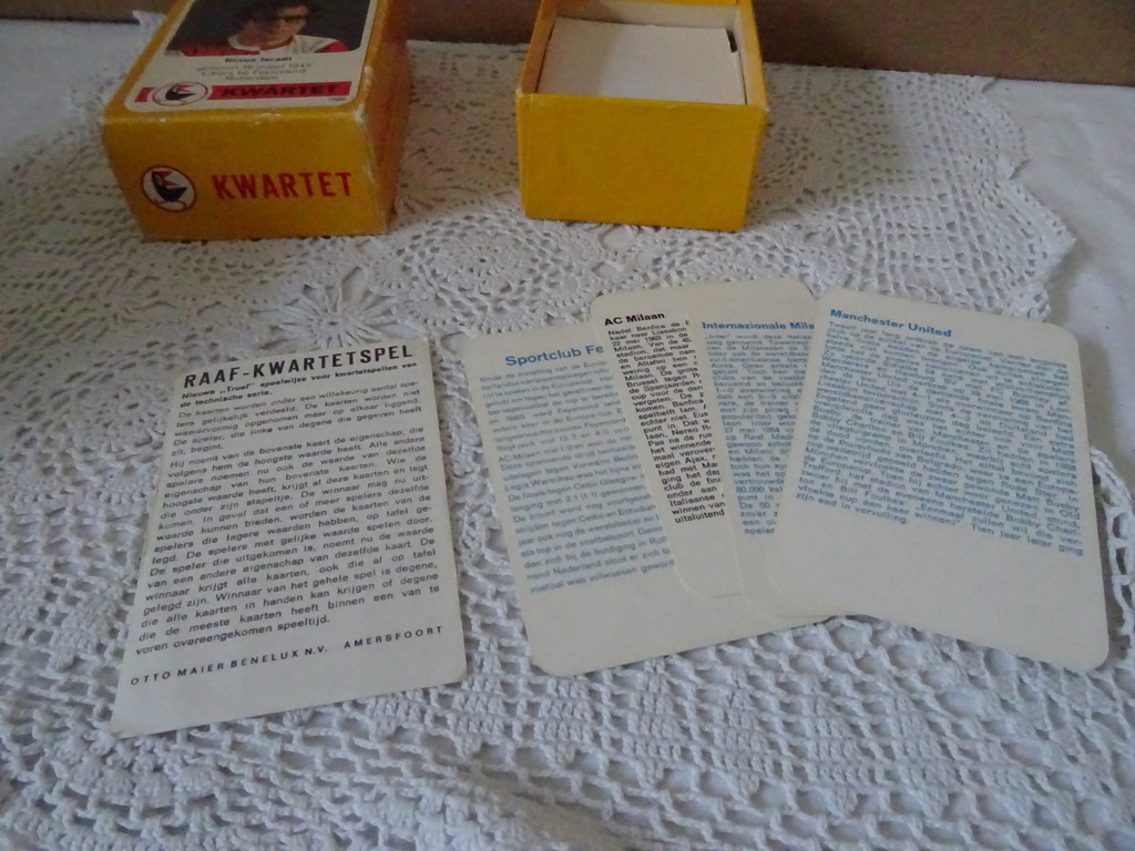 Vintage Europa-cup kwartetspel - Afbeelding 9