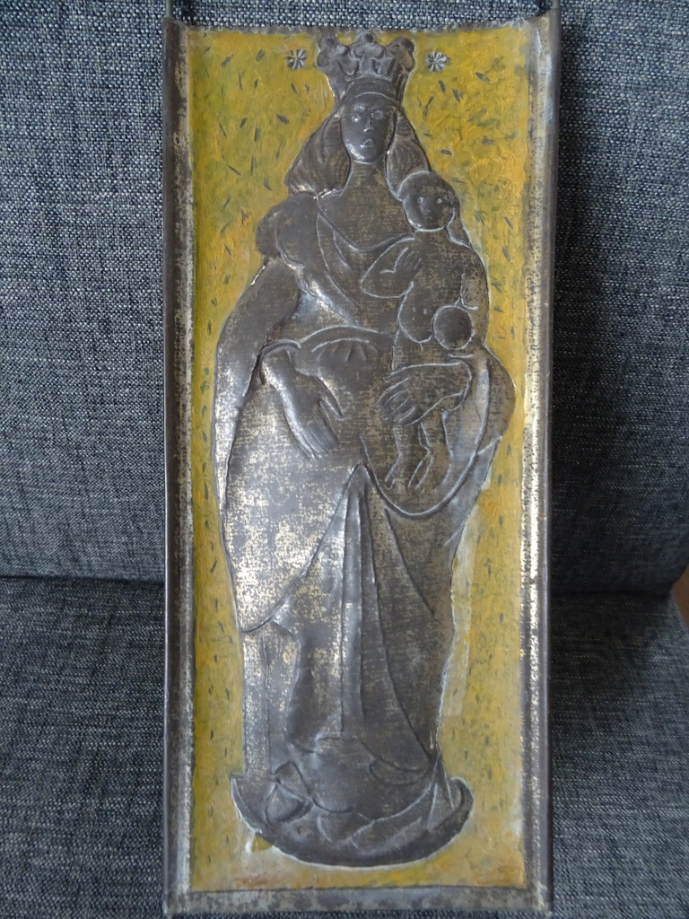 Antieke hanger Madonna en kind 46 cm - Afbeelding 9