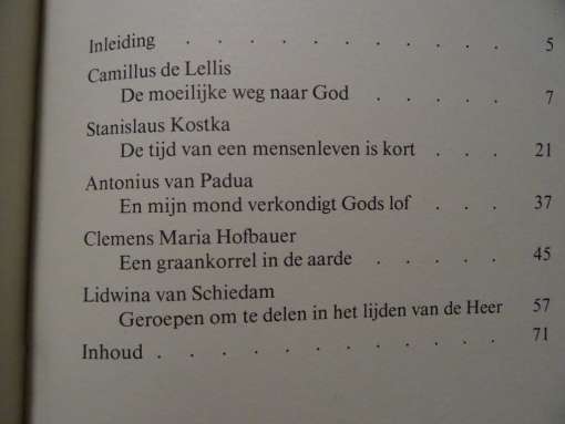 J. Hermans Heiligen en hun roeping