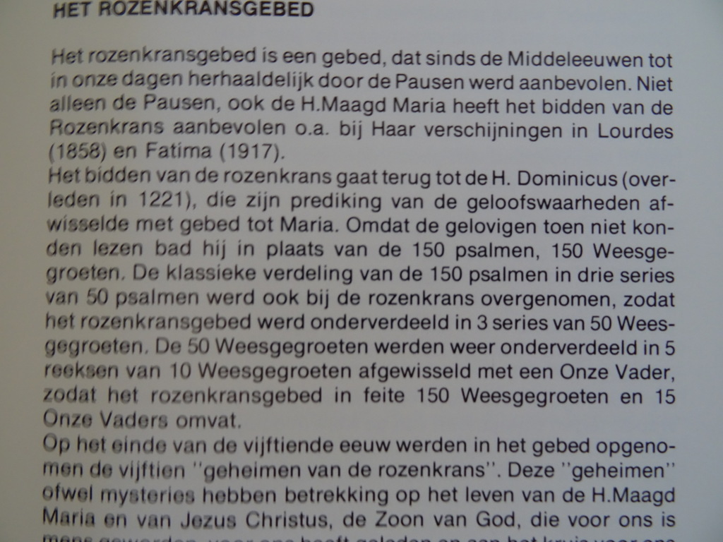 Boekje Het rozenkrans gebed - Afbeelding 10