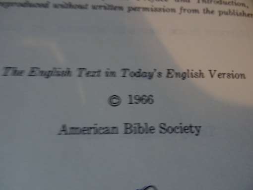 The New Testament American Bible Society