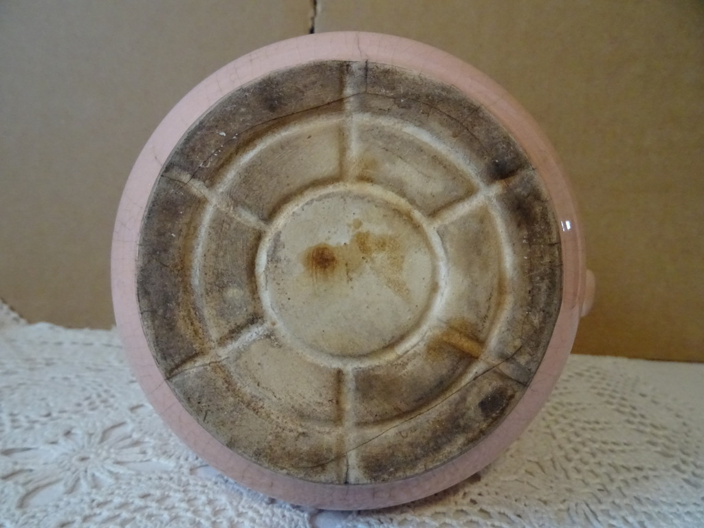 Antieke pastel roze theepot P Regout Antieke pastel roze theepot P Regout
