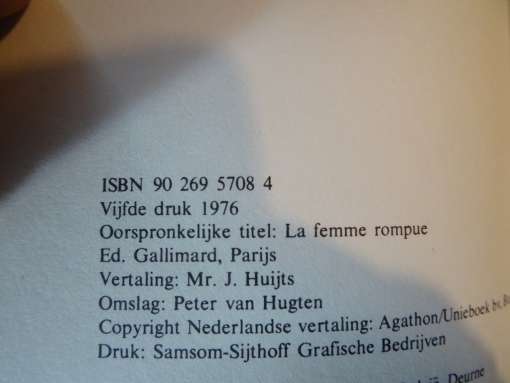Simone Beauvoir De gebroken vrouw