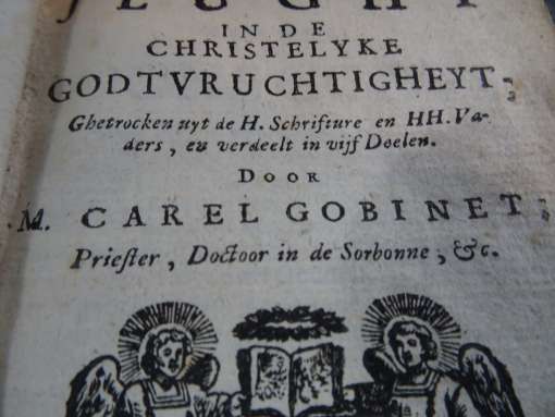 17e eeuws religieus boek Onderwys der jeught