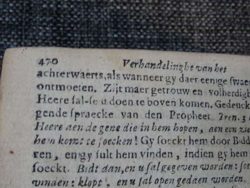 17e eeuws religieus boek Onderwys der jeught