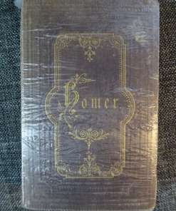 18e eeuws boek Homers werke von Johann Heinrich Voss