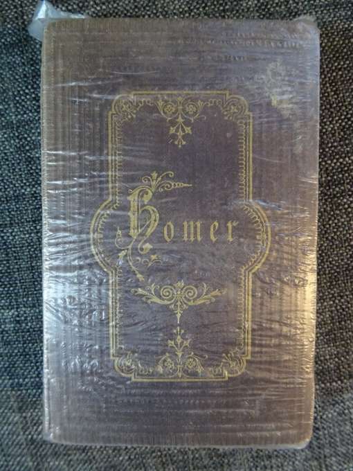 18e eeuws boek Homers werke von Johann Heinrich Voss