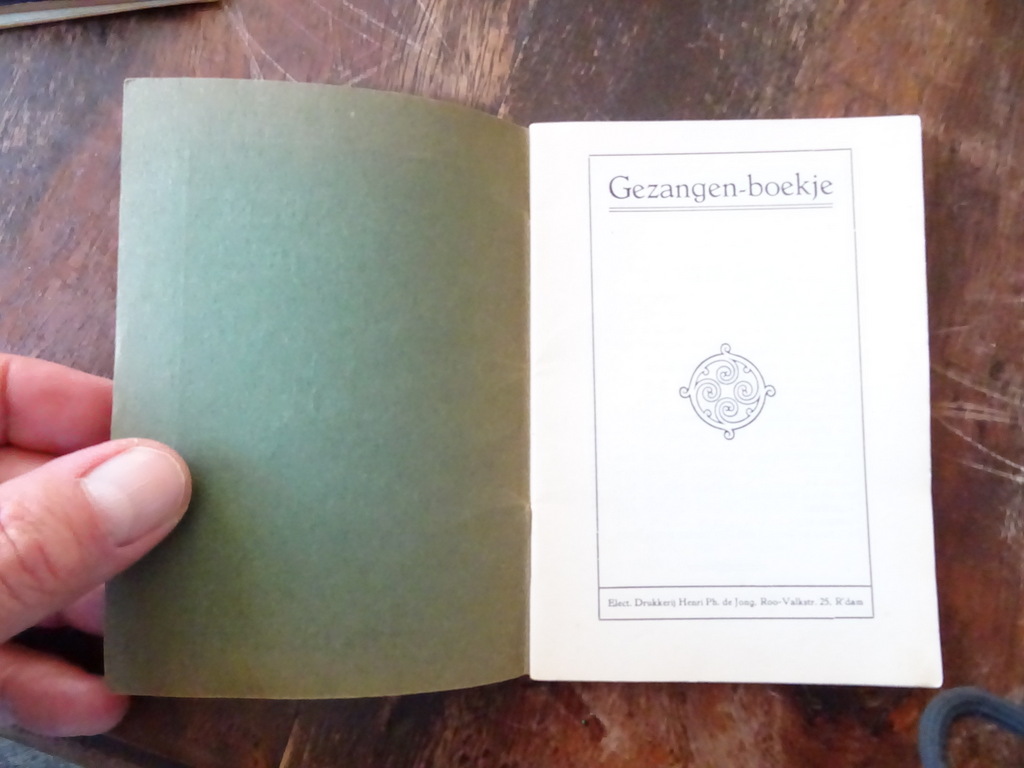 Antiek gezangenboekje - Afbeelding 3