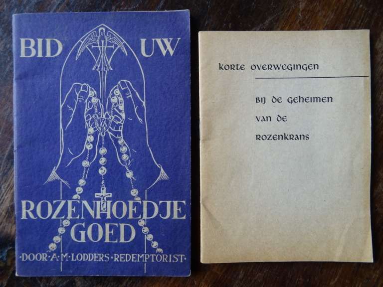 Bid uw rozenhoedje goed door AM Lodders Redemptorist