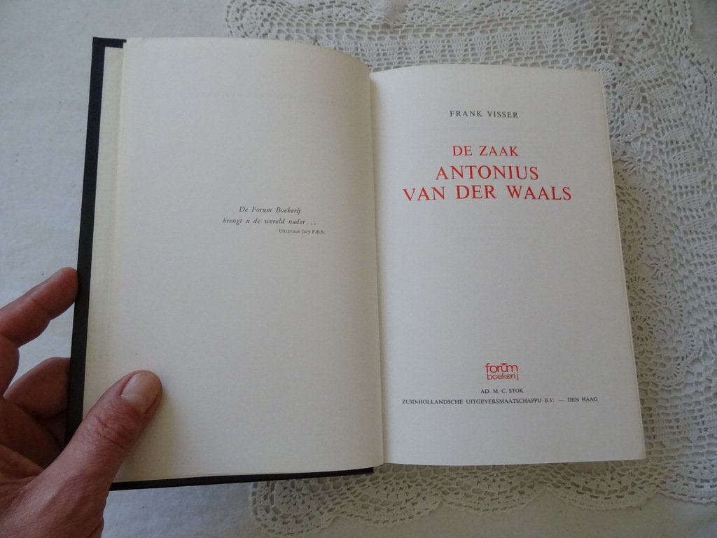 Frank Visser De zaak Antonius van der Waals - Afbeelding 5