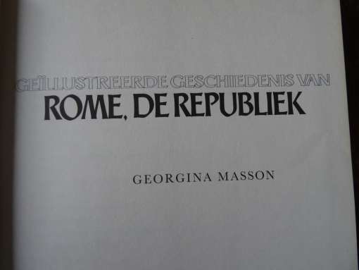 Georgina Masson Geïllustreerde geschiedenis van Rome