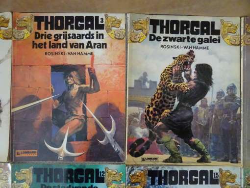 Collectie Thorgal strips 1980-2001