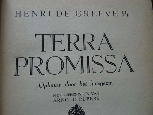 Henri de Greeve Pr. Terra Promissa