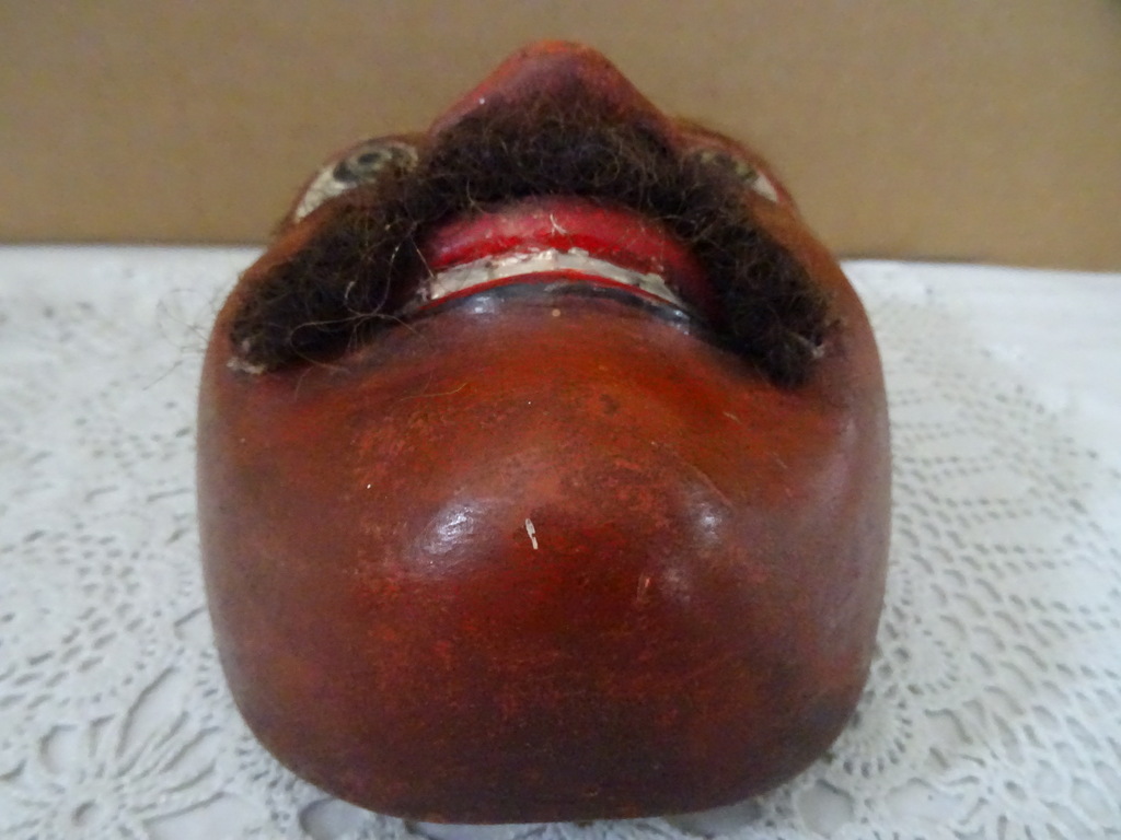 Vintage houten masker Indonesië - Afbeelding 6