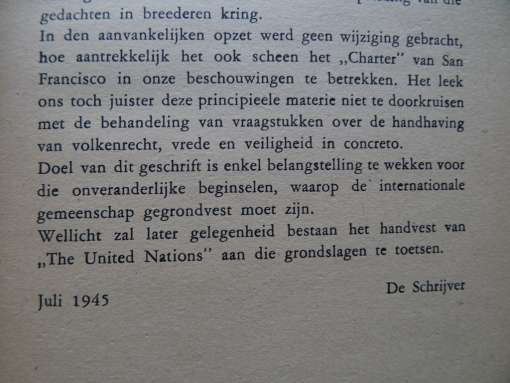 Mr. Dr. E. J. M. H. Jaspar De grondslagen van het volkenrecht
