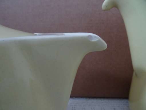 Antieke pastel gele theepotten Melitta los te koop