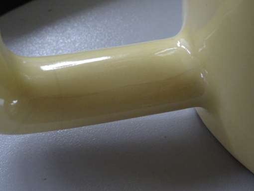 Antieke pastel gele theepotten Melitta los te koop