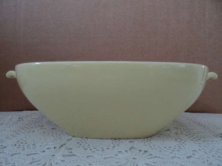 Alternative view of Antieke pastel gele terrine Royal Sphinx P Regout