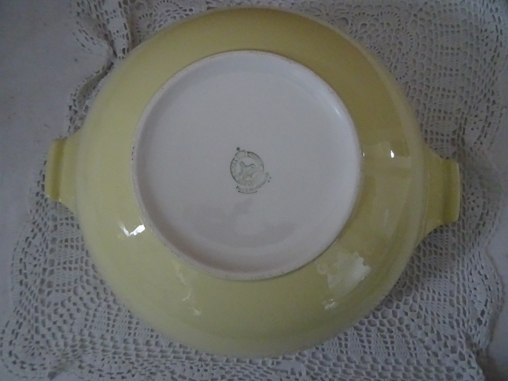 Antieke pastel gele terrine Royal Sphinx P Regout Antieke pastel gele terrine Royal Sphinx P Regout