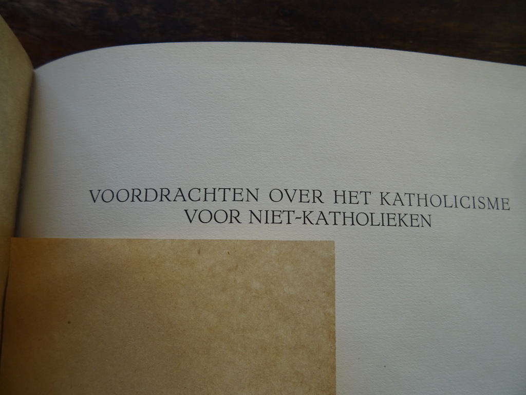 Credo in unam sanctam Voordrachten over het Katholicisme - Afbeelding 5