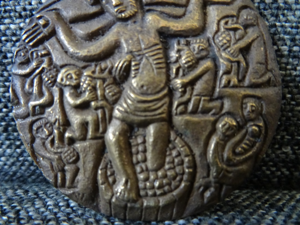 Art deco medaillon Jezus Christus - Afbeelding 3