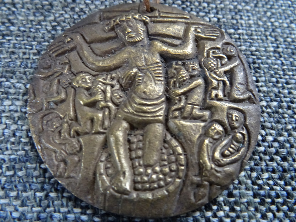 Art deco medaillon Jezus Christus - Afbeelding 8