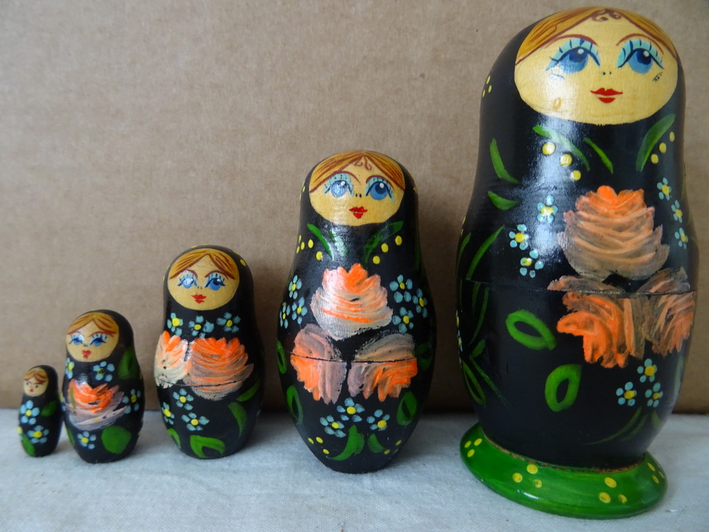 Vintage Russische matroesjka