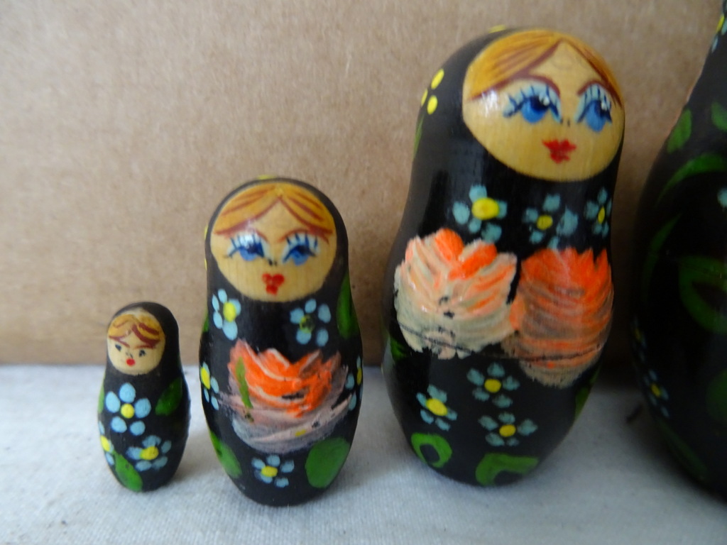Vintage Russische matroesjka - Afbeelding 2