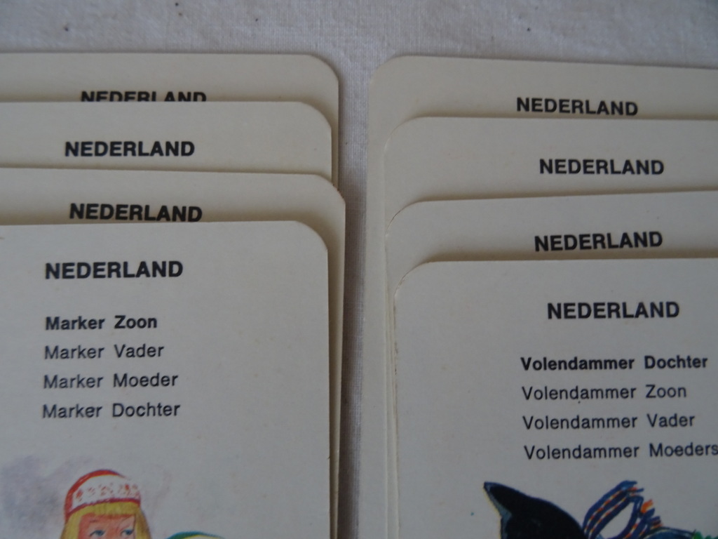 Vintage Klederdracht kwartetspel - Afbeelding 4