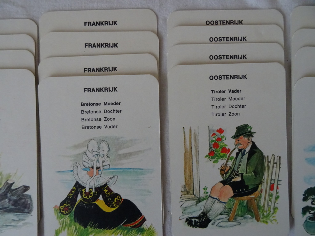 Vintage Klederdracht kwartetspel - Afbeelding 6