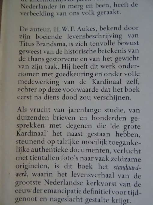 H.W.F. Aukes Kardinaal De Jong